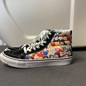 Woman’s size 7 Disney princess vans